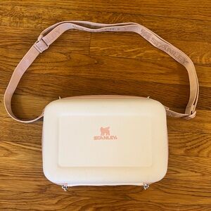 Stanley Cream and Pink Travel Bag